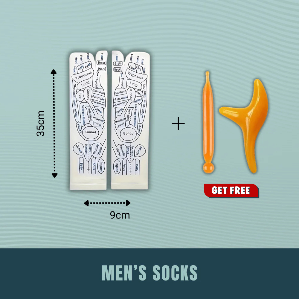 FeetyFirst™ ReflexTherapy Socks