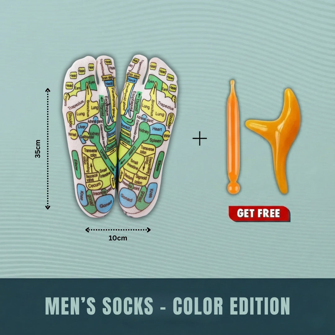 FeetyFirst™ Reflextherapie-Socken